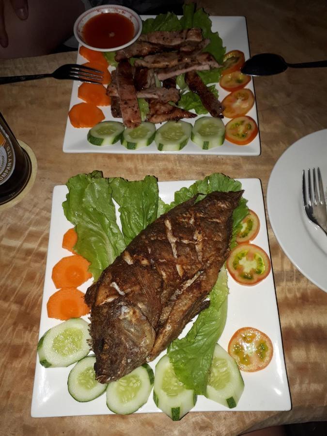 Don Som Riverside Guesthouse Bagian luar foto